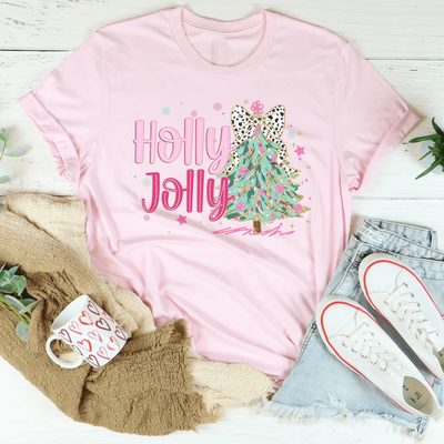 Holly Jolly Tee - Festive Comfort for the Holidays
