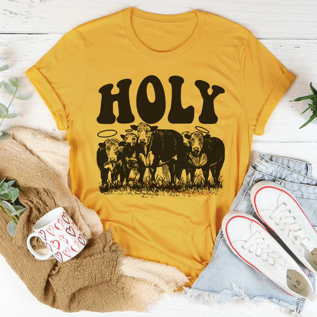 Holy Cow Tee - Premium Everyday Comfort