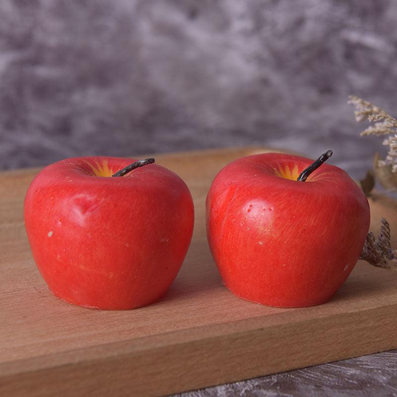 Bougies parfumées en forme de pomme créatives pour toutes les occasions