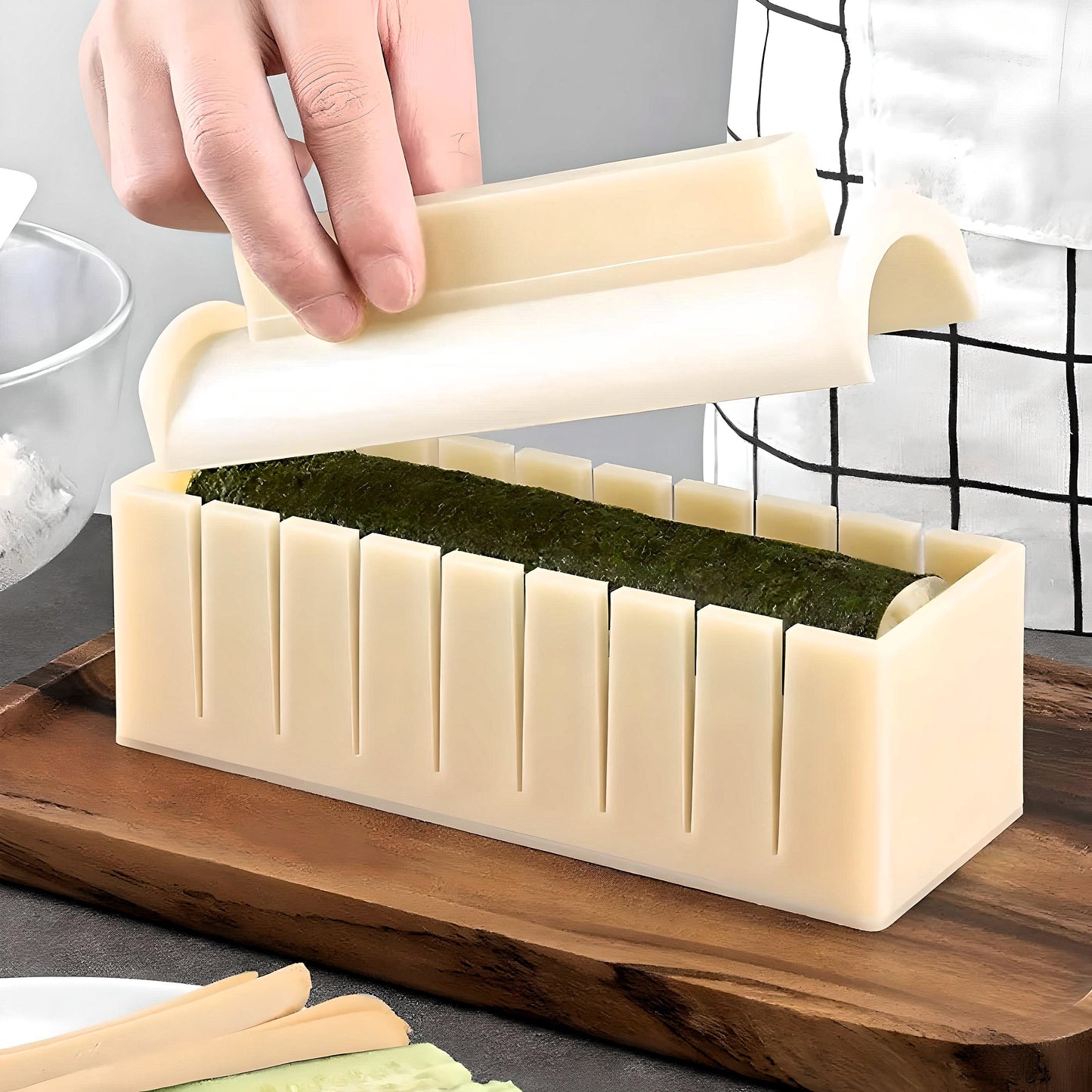 Fabricante de Sushi en Casa - Set de Moldes para Sushi de 8 Piezas