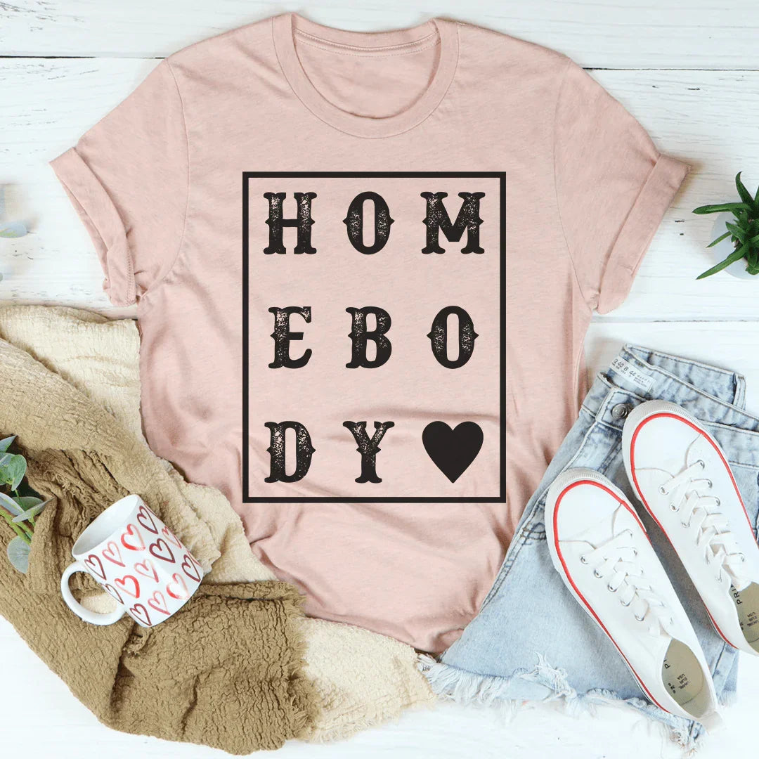 Camiseta Homebody Heart