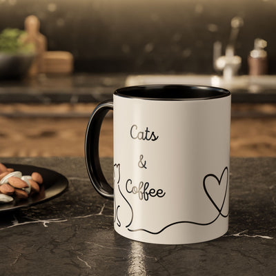 Taza de Café Colorida Hugs & Mugs para una Experiencia Colorida