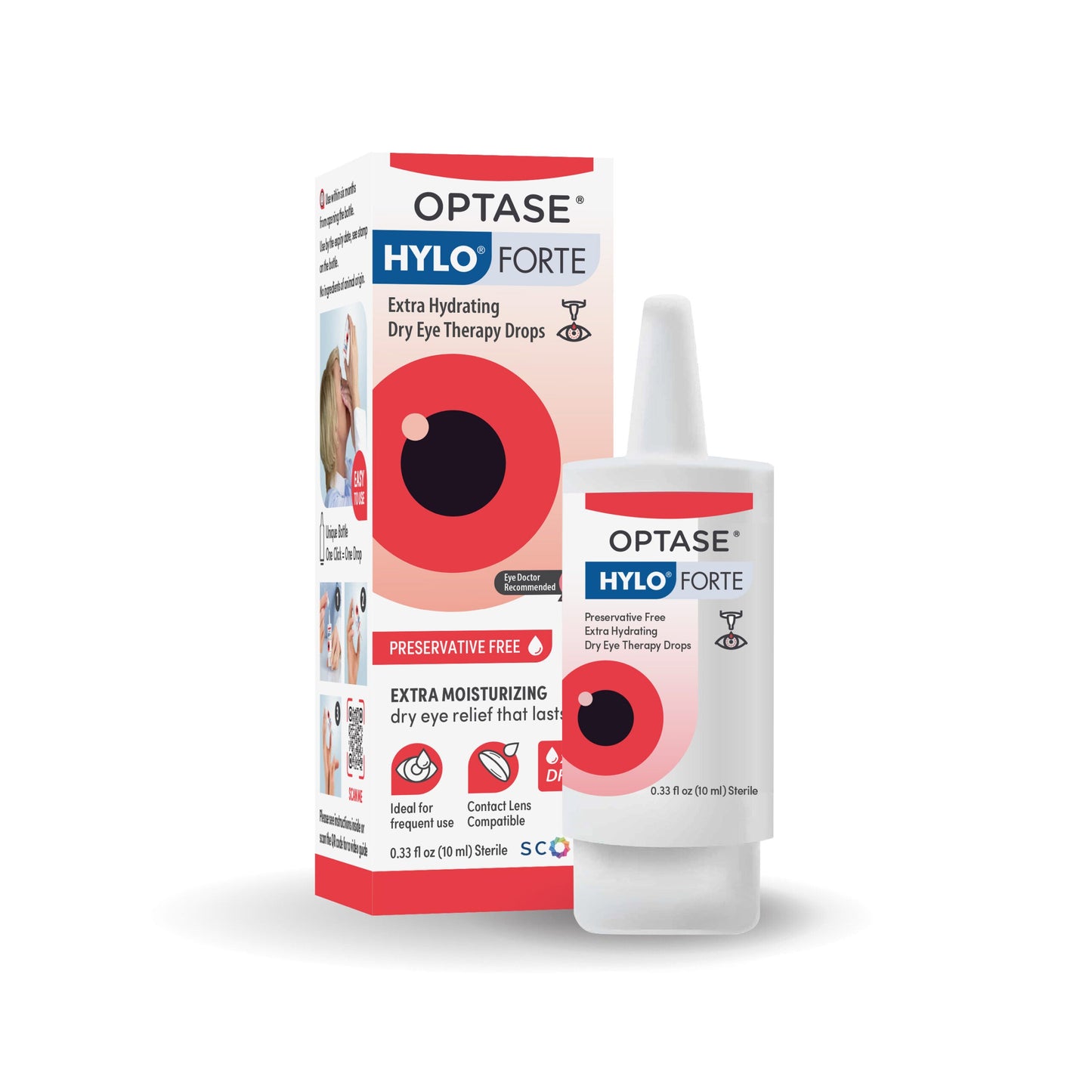 Opatase Hylo Forte Gouttes oculaires extra hydratantes 10 ml