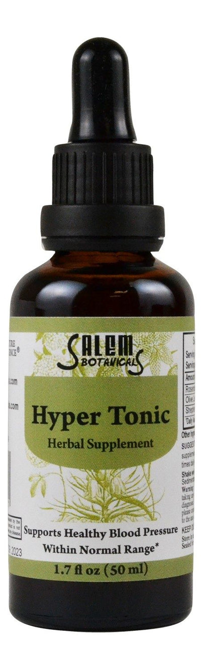 Complément alimentaire herbal Hyper Tonic de Salem Botanicals 50ml