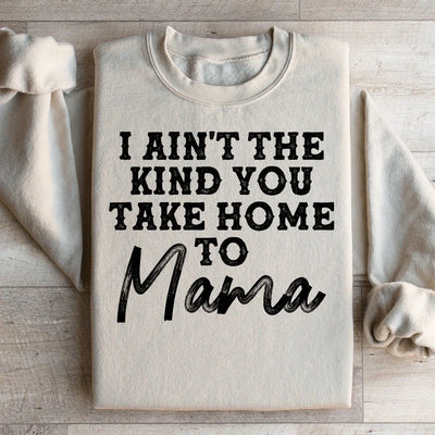 No soy del tipo que le llevas a casa a mamá Sudadera