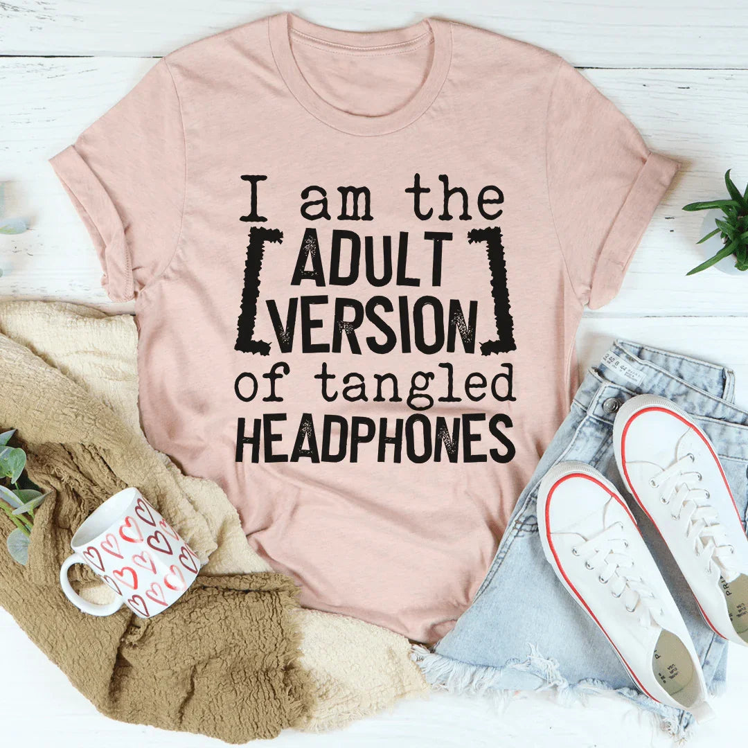 Camiseta "Soy la versión adulta de Enredados"