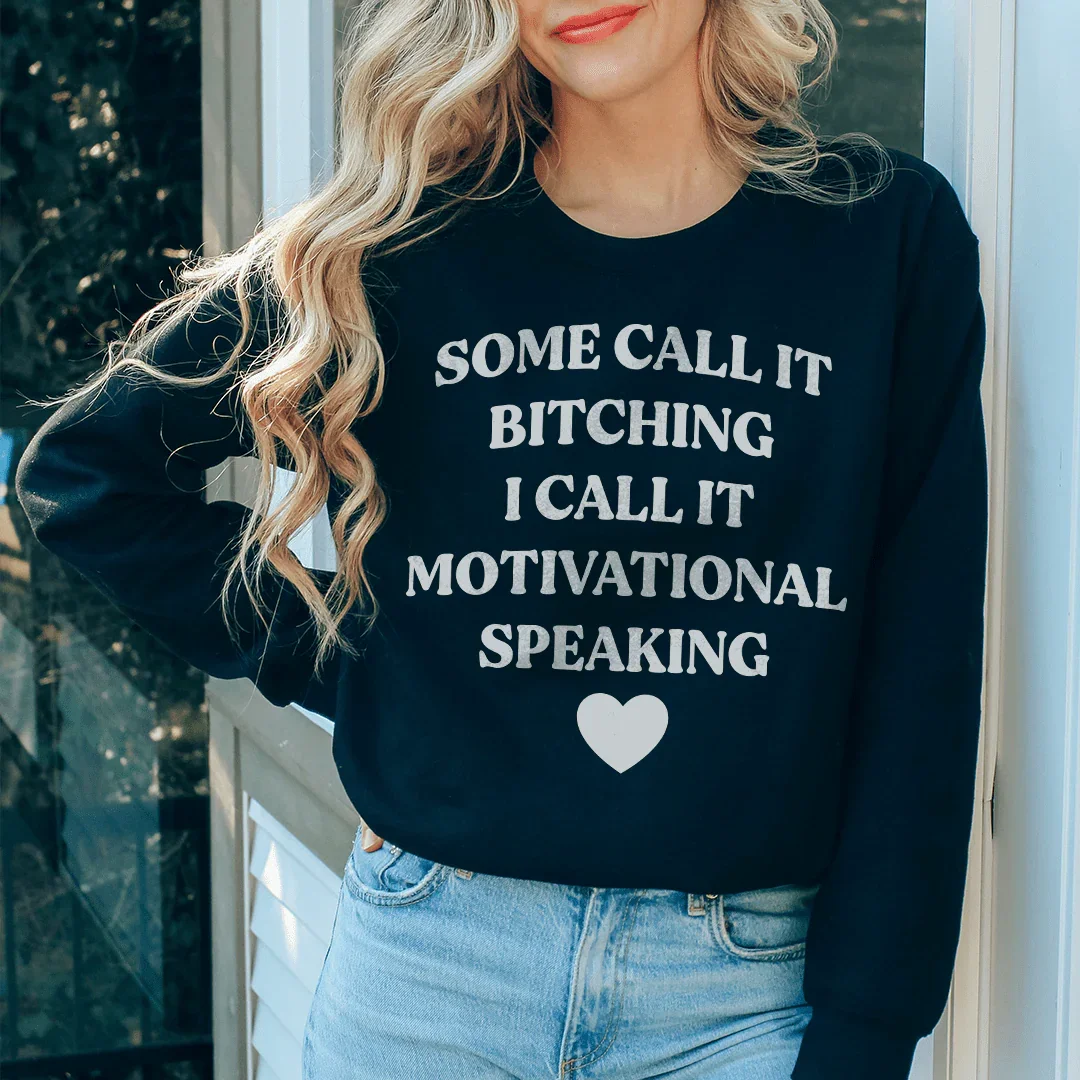 Lo Llamo Sudadera de Hablar Motivacional