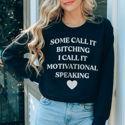 Lo Llamo Sudadera de Hablar Motivacional