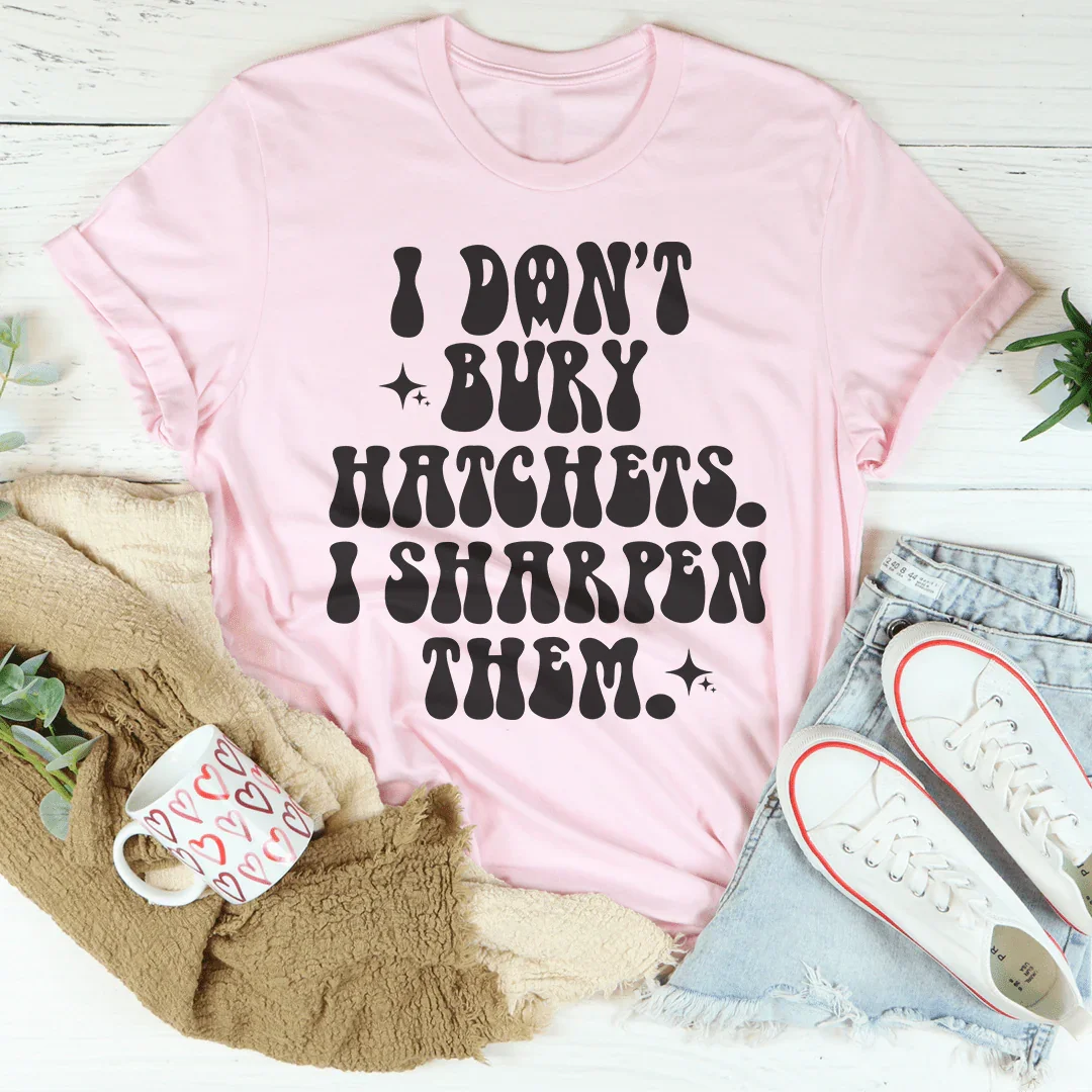 Camiseta "No entierro hachas"