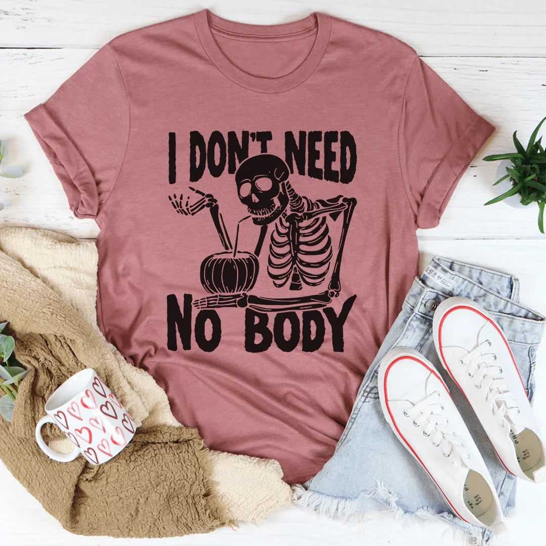 Camiseta No necesito a nadie