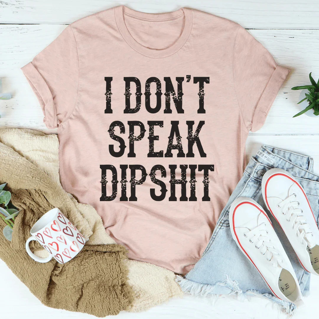 Camiseta No hablo idiotas