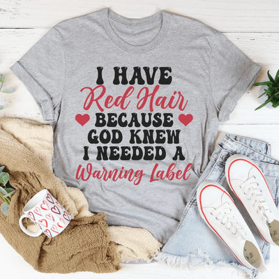 Tengo el pelo rojo