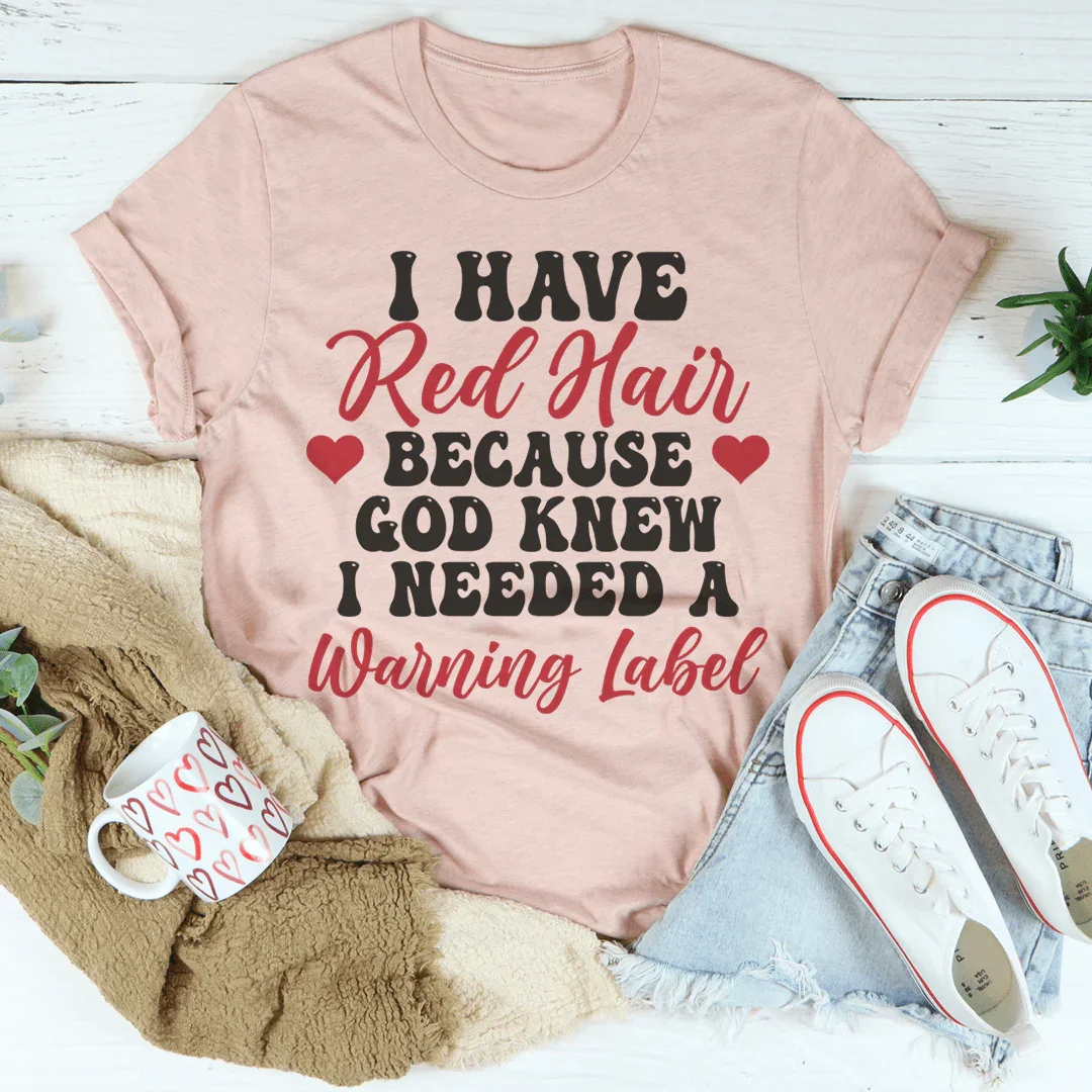 Tengo el pelo rojo