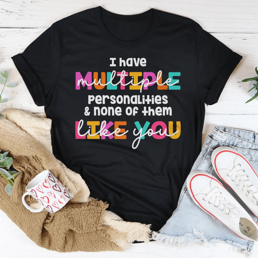 Camiseta Tengo Múltiples Personalidades