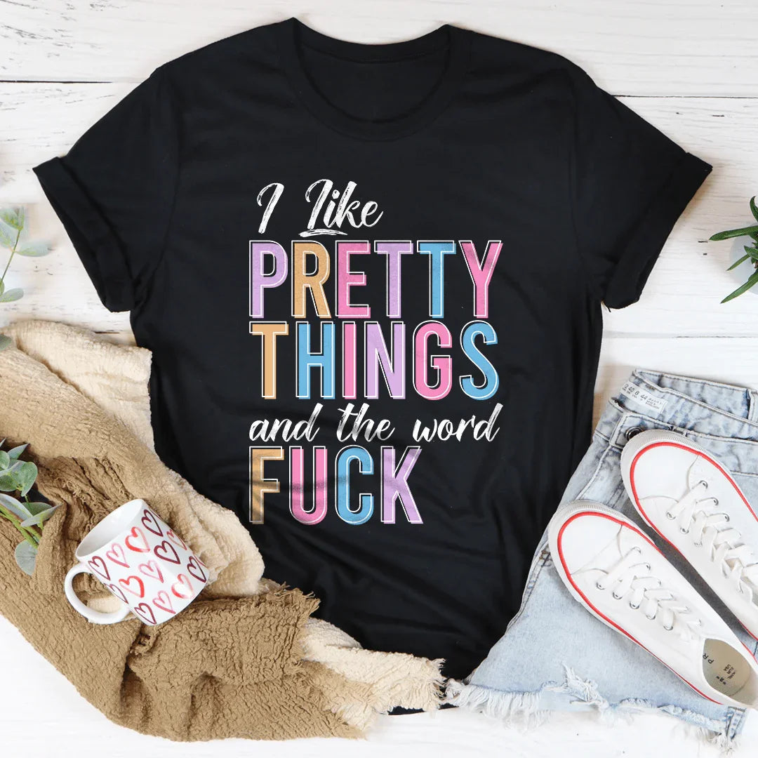 Camiseta Me gustan las cosas bonitas