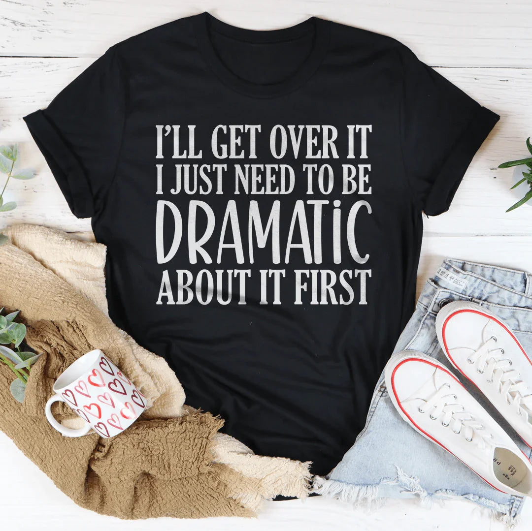Camiseta de Declaración Dramática para Almas Expresivas