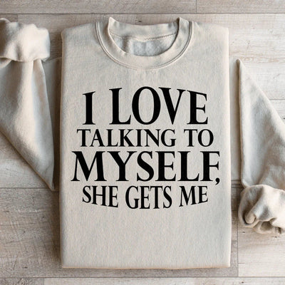 Sudadera Me encanta hablar conmigo mismo
