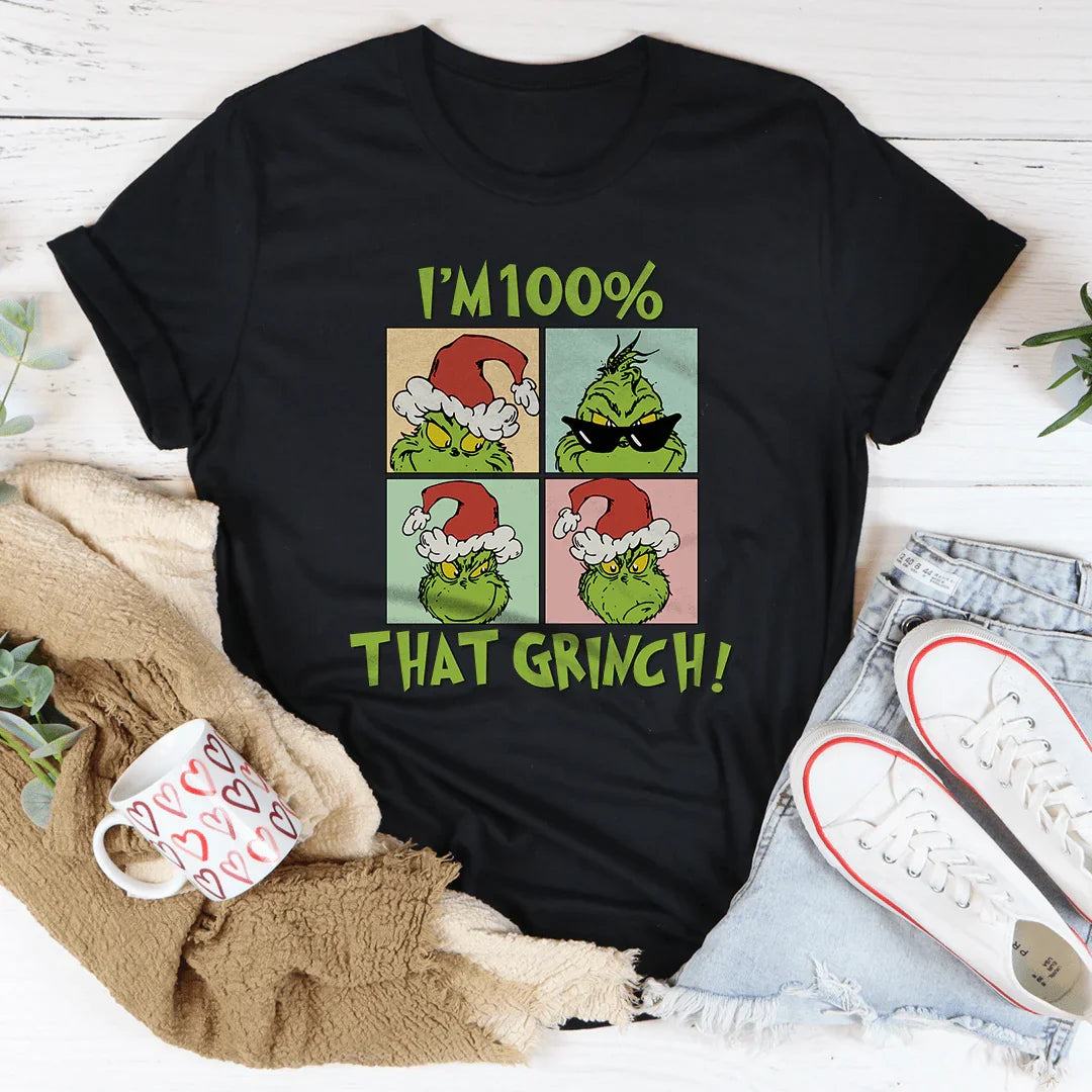 Soy 100% esa camiseta del Grinch