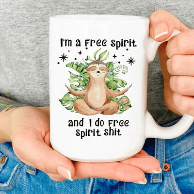 Taza Soy un espíritu libre