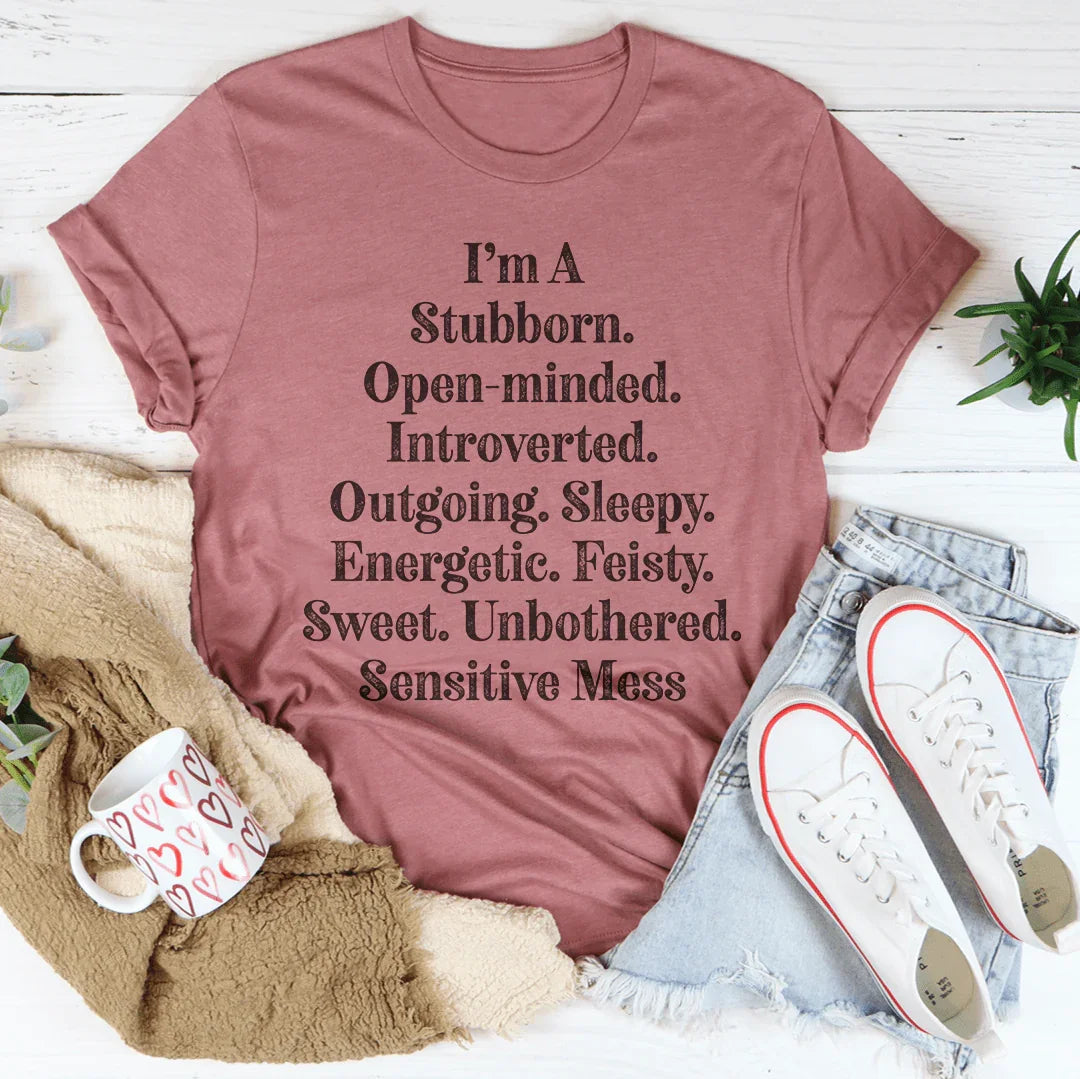 T-shirt Je Suis Têtu