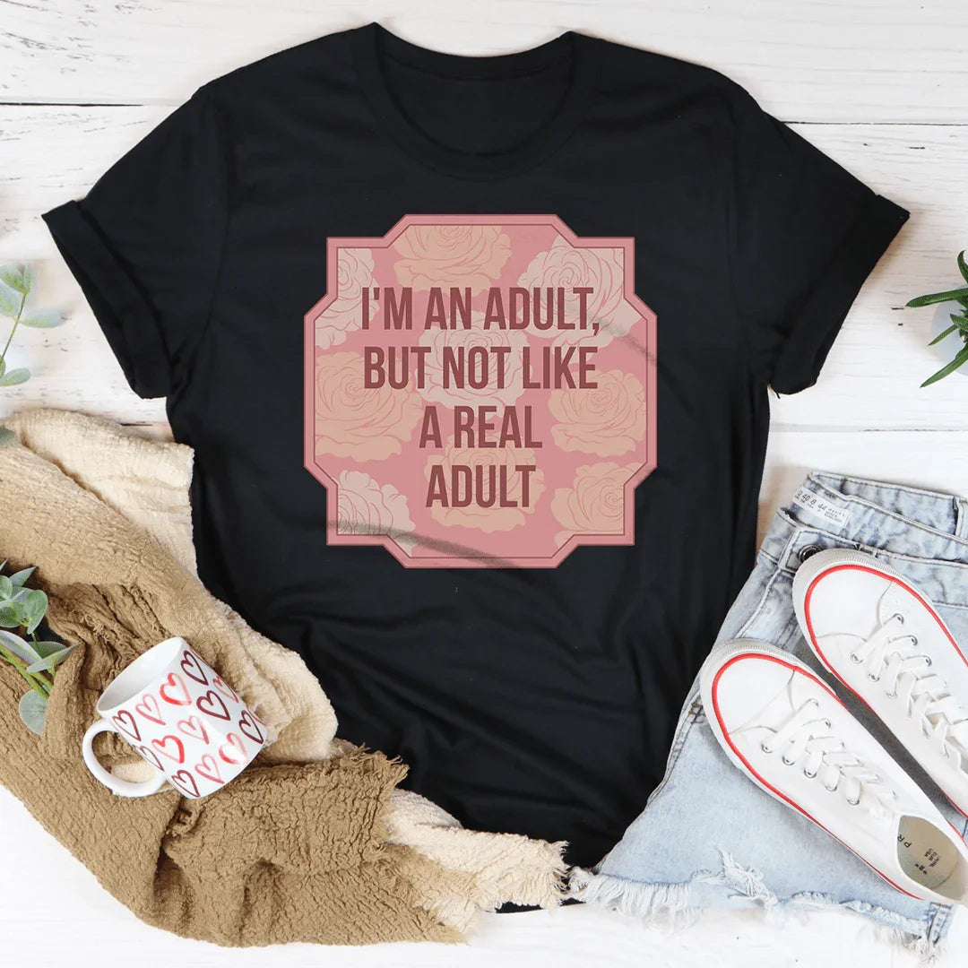 Soy un adulto, pero no como un adulto real.