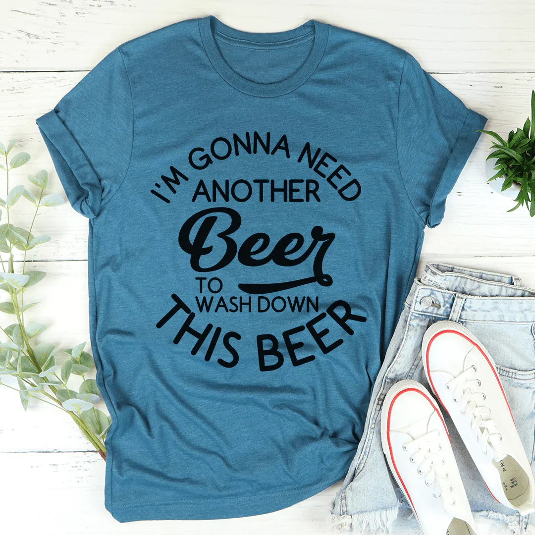 Voy a necesitar otra camiseta de cerveza