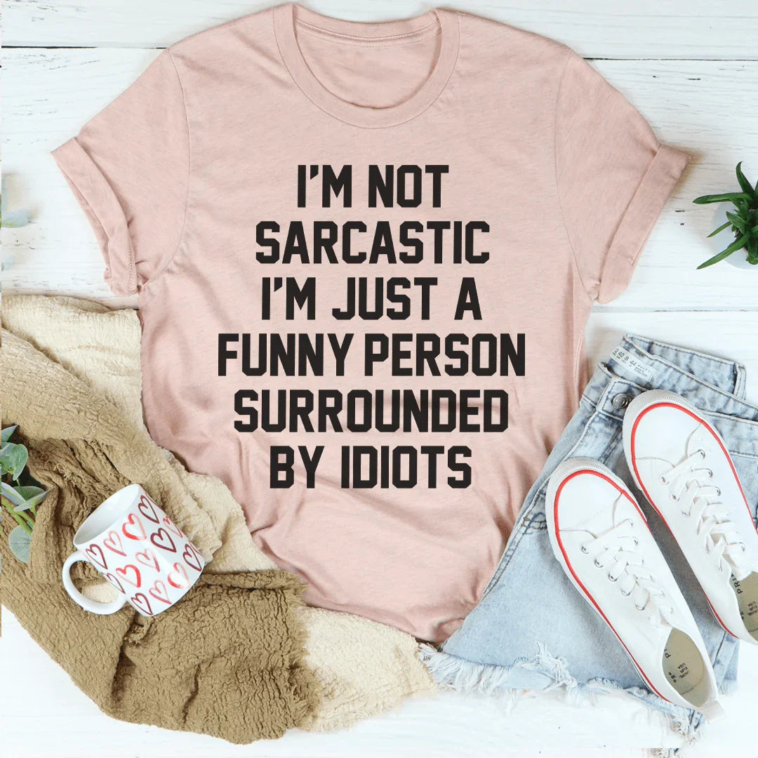 Camiseta No Soy Sarcástico