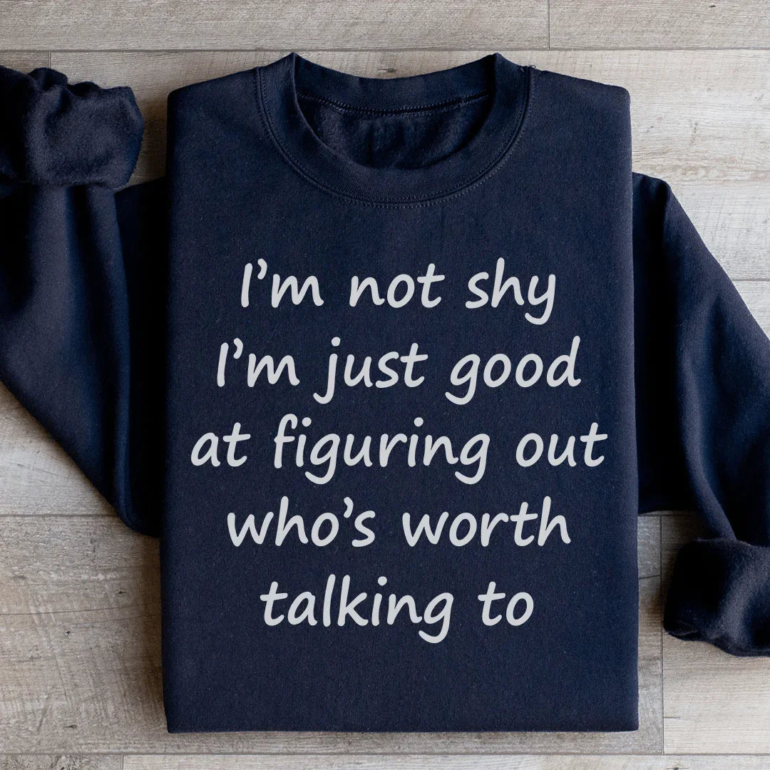 Sudadera No soy tímido