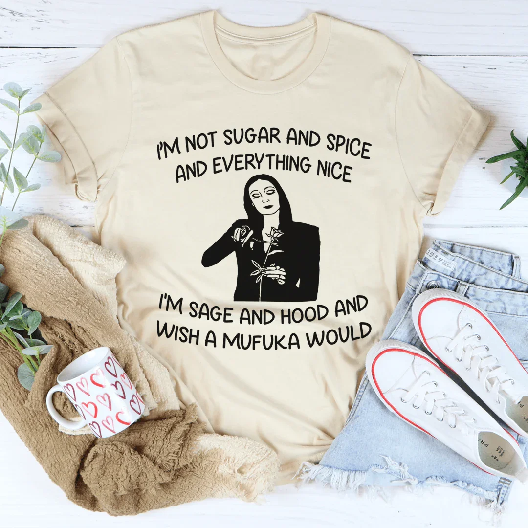 Camiseta No soy azúcar ni especias