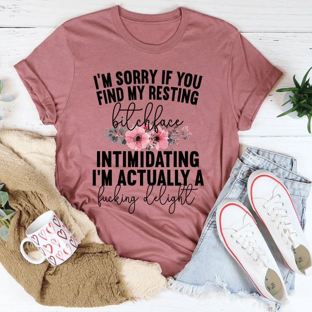 Resting Face Intimidating Tee