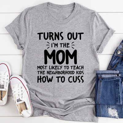 T-shirt Sassy Mom pour un style quotidien