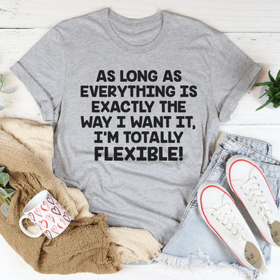 Camiseta Soy Totalmente Flexible
