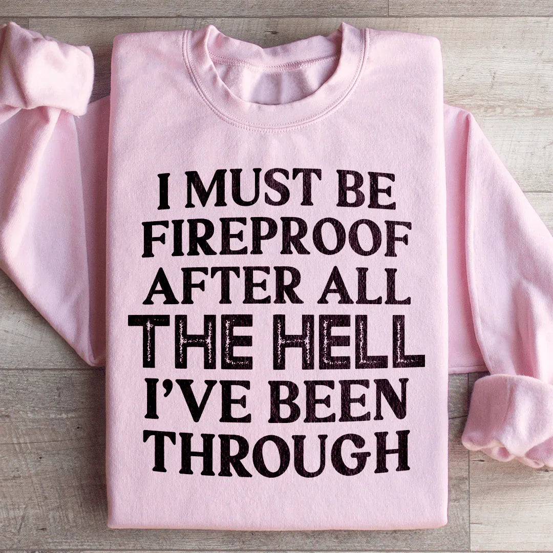 Fireproof Statement Sweatshirt