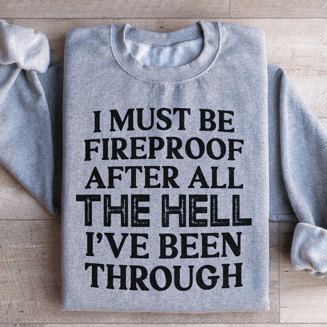 Fireproof Statement Sweatshirt