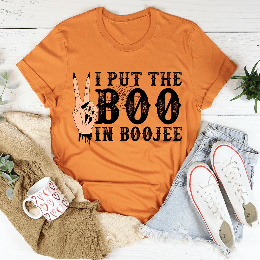 Puse el Boo en Boojee Tee