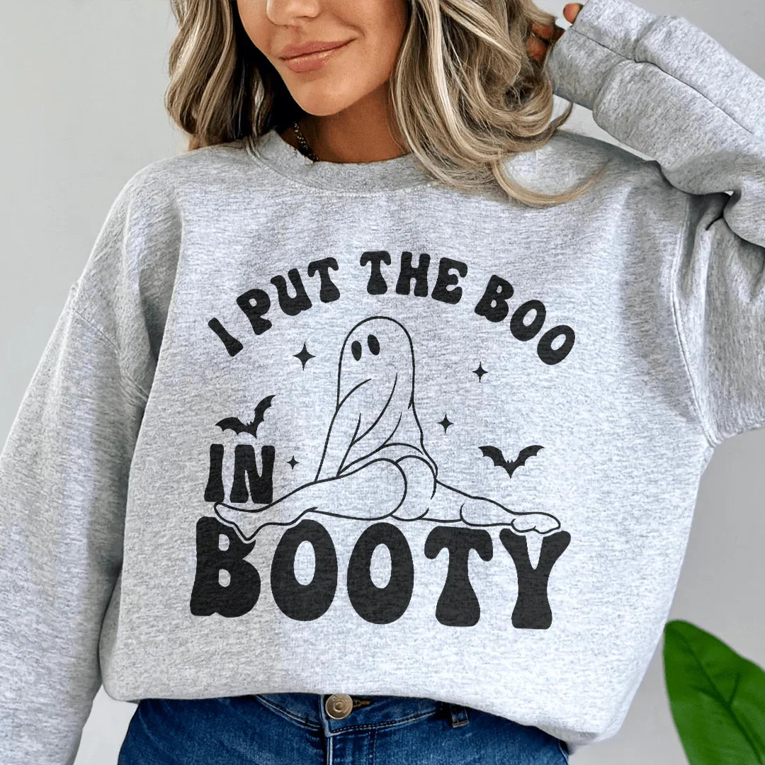 Sudadera "Pongo el botín en el trasero"