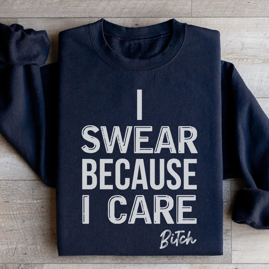 Sudadera "Lo juro porque me importa"