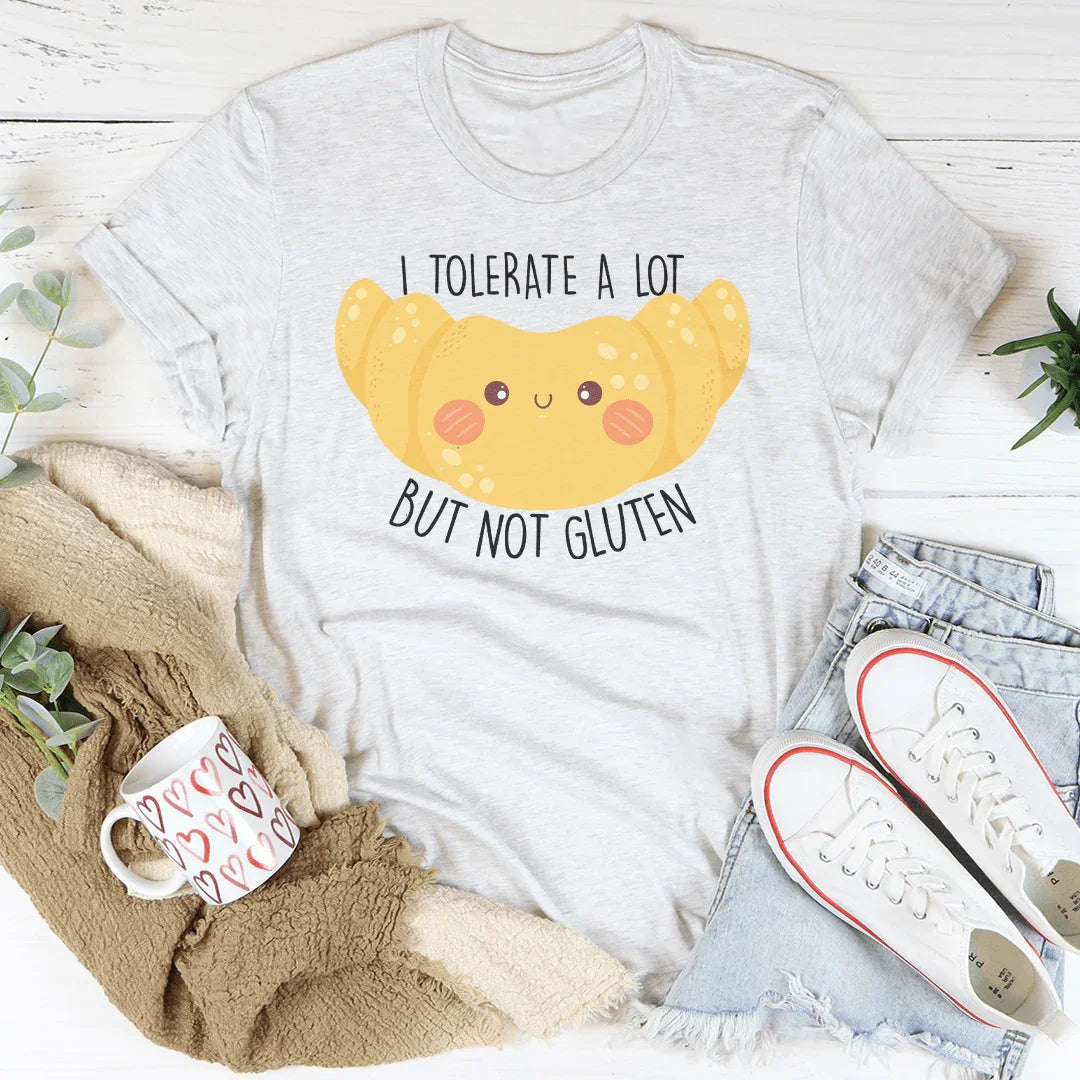 T-shirt J'accepte Beaucoup Mais Pas le Gluten