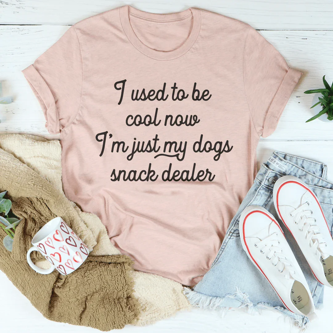 Dog Snack Dealer Tee - Embrace Your New Title
