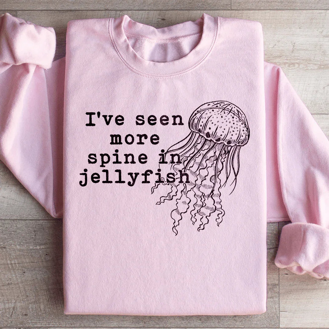 J'ai vu plus de caractère dans un sweat-shirt en méduse