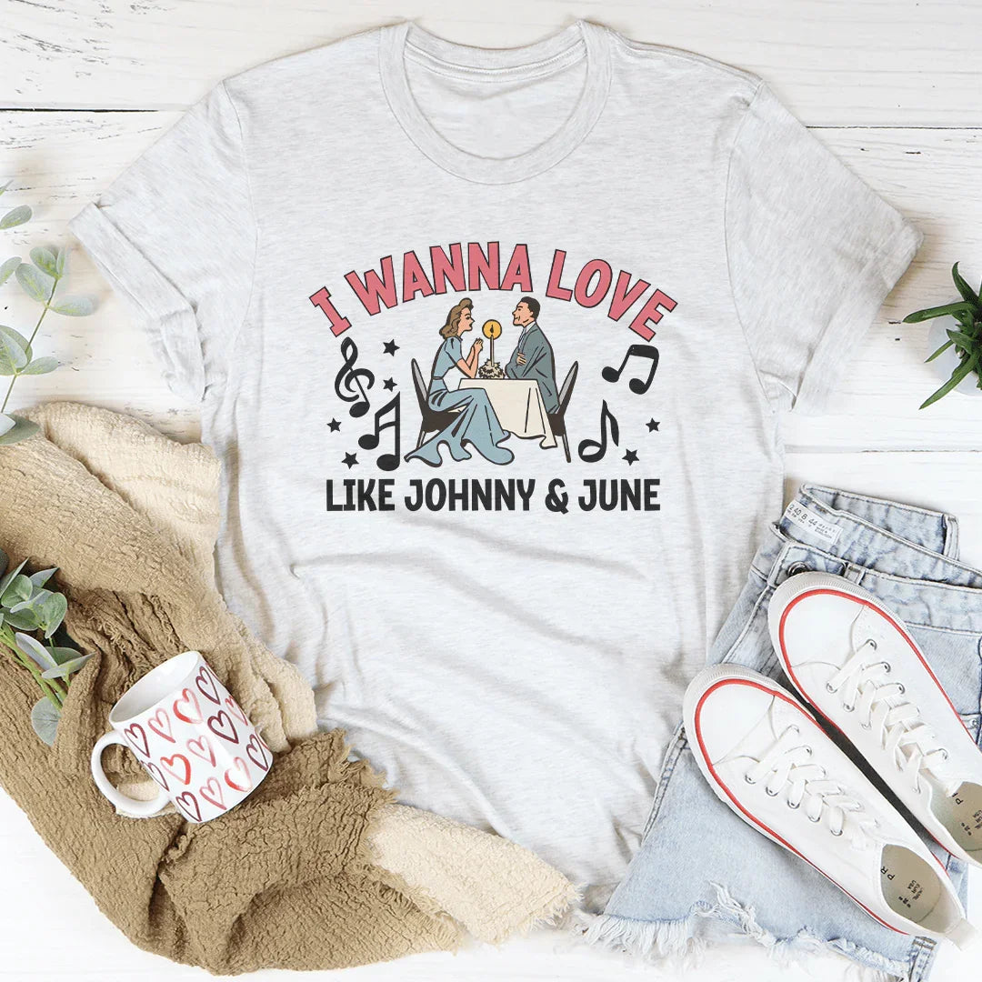 Je veux aimer comme Johnny et June Tee