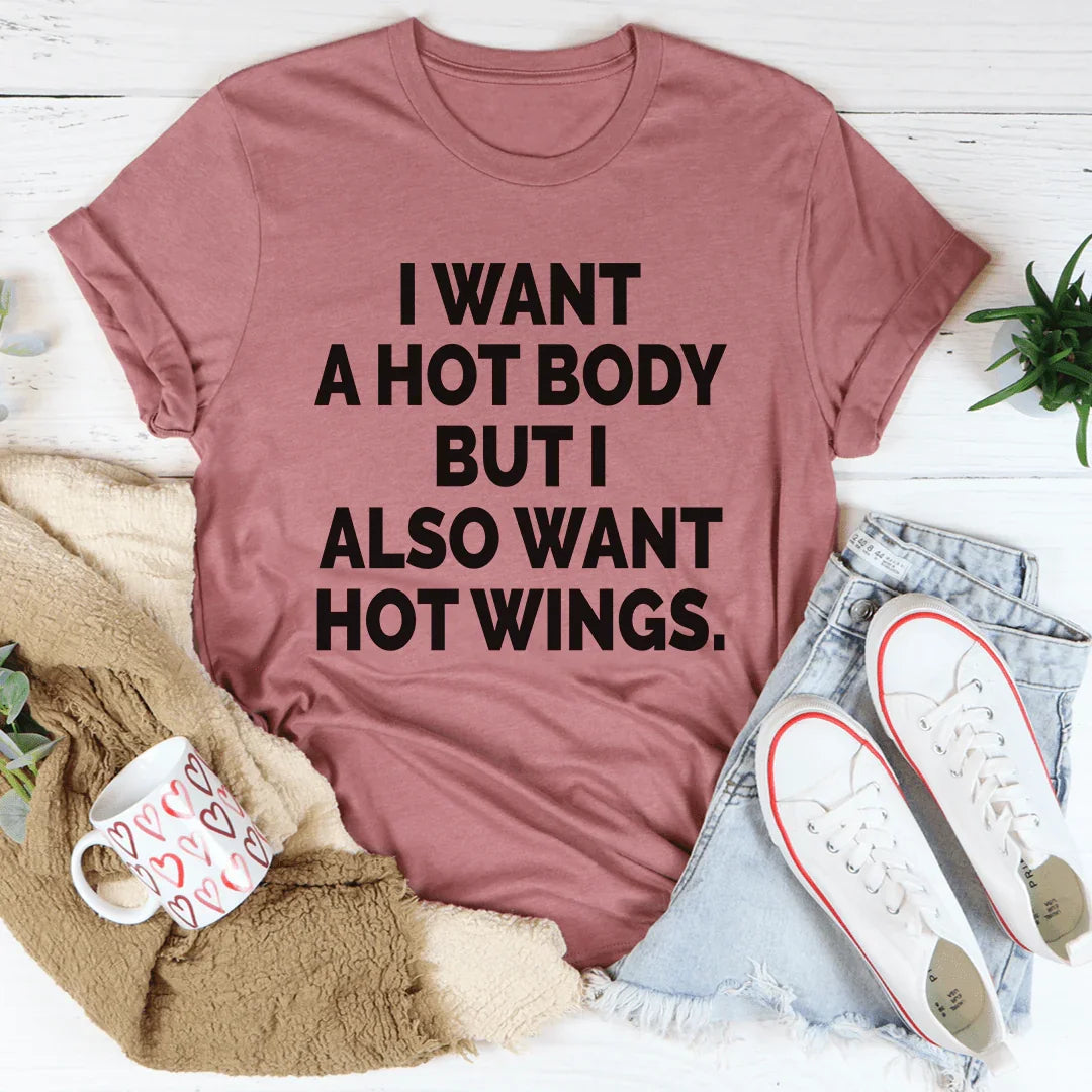 Quiero un cuerpo caliente pero también quiero alitas picantes