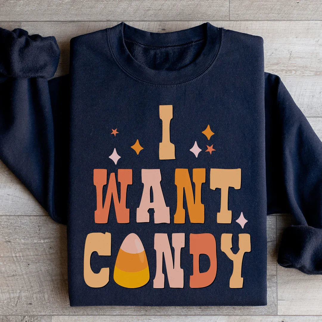 Sweatshirt Je Veux des Bonbons