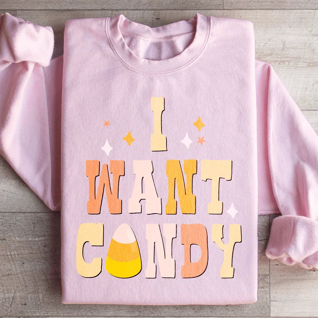 Sweatshirt Je Veux des Bonbons