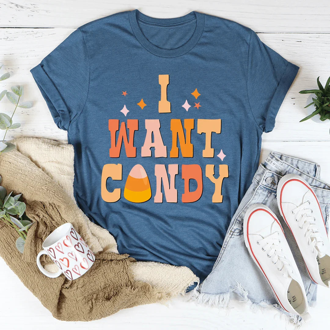 Quiero una camiseta de caramelo