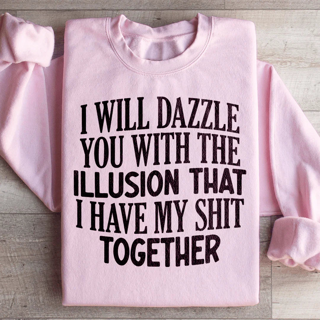 Sweatshirt Je Vous Éblouirai