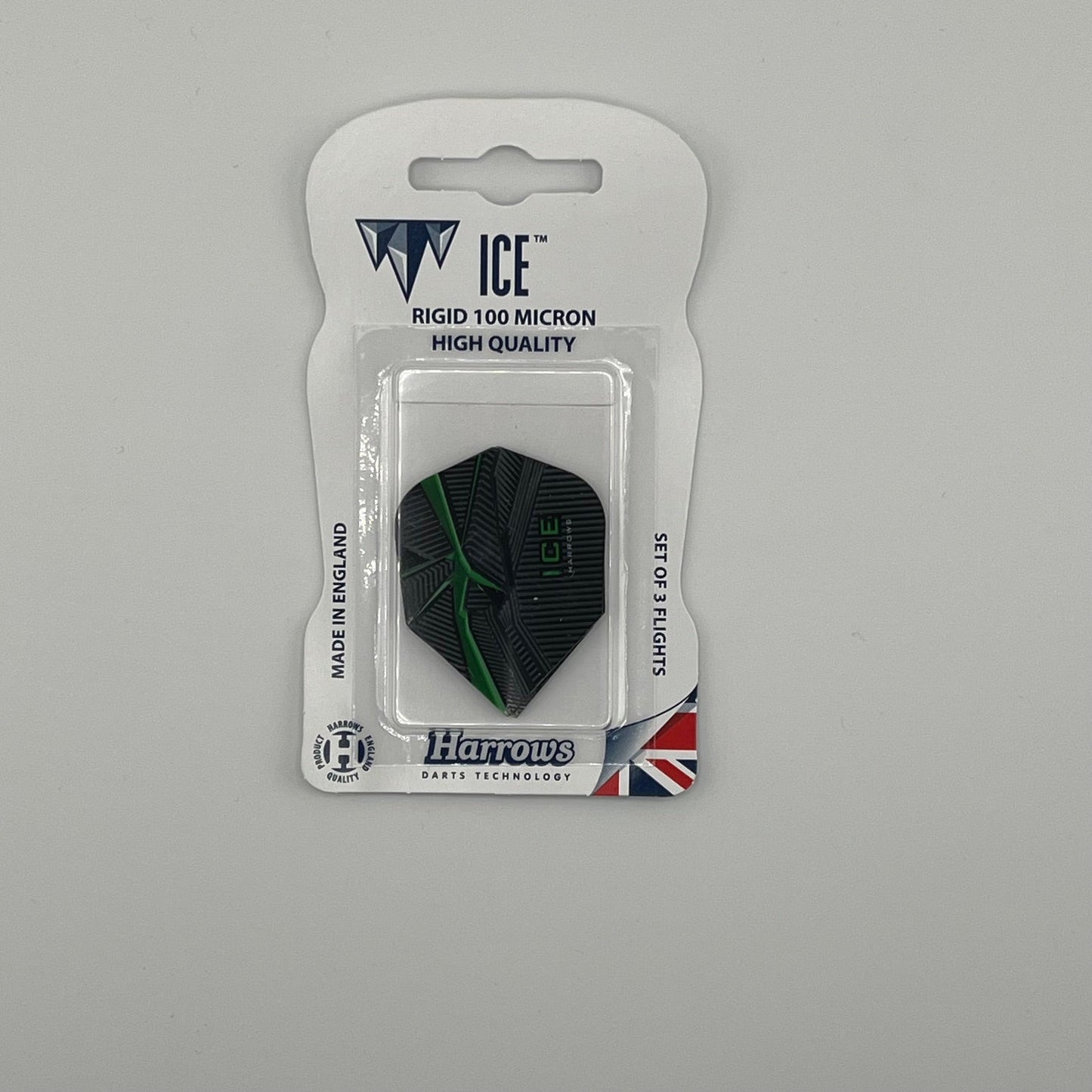 Premium Harrows Ice Shape Dart Flights for Precision Throwing - Korvel