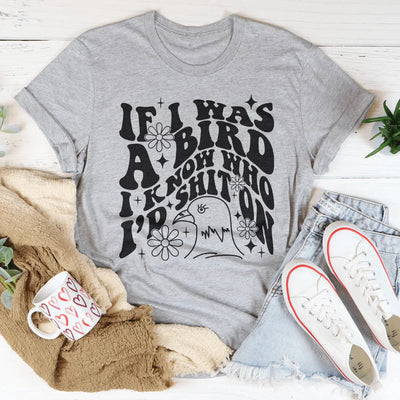 Si yo fuera un pájaro sabría quién cagaría en la camiseta