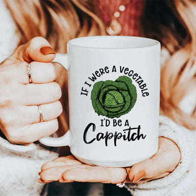 If I Were A Vegetable Ceramic Mug - 15 oz