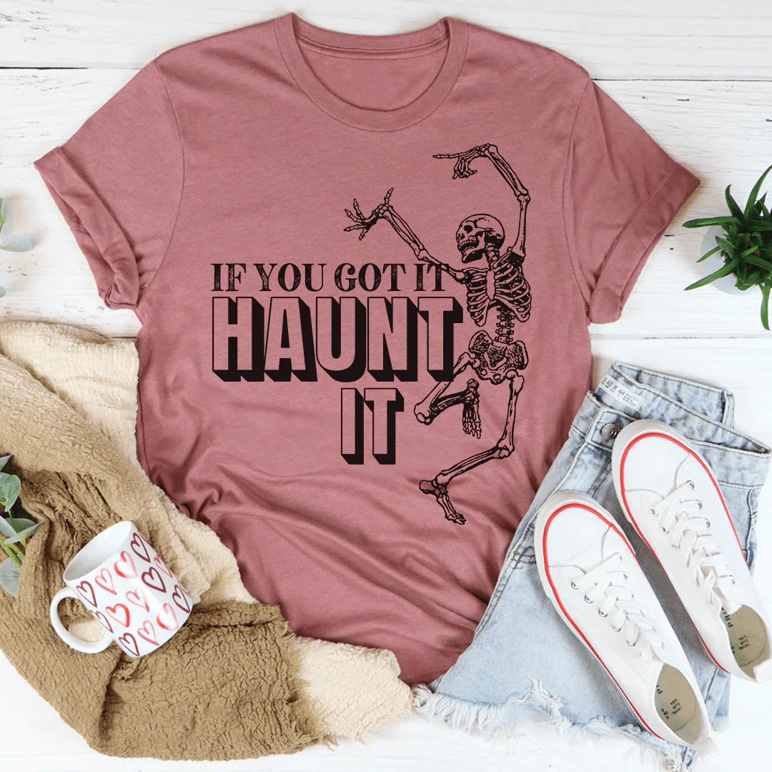 Si lo tienes, acecha la camiseta